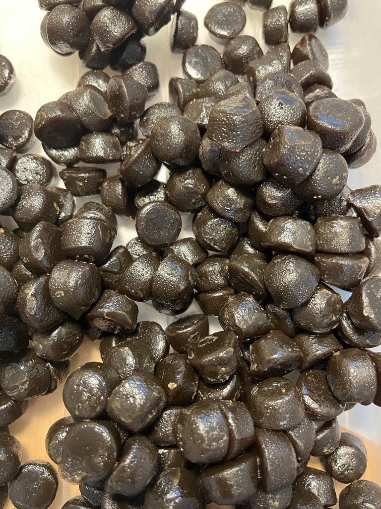 Sugar free Licorice Buttons - Sulkervrije Zoete Dropbolletjes
