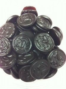 Sugar free DUTCH Licorice Coin