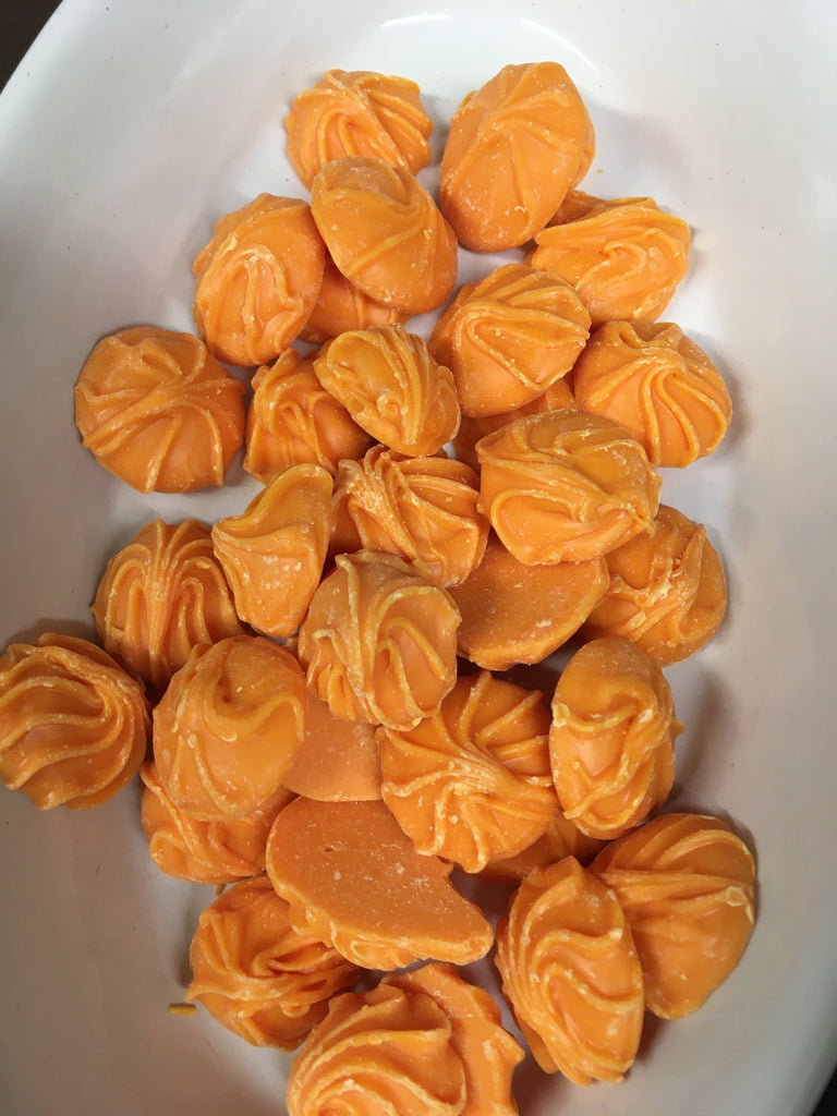 Caramel Bud Whirls - Gelatine free