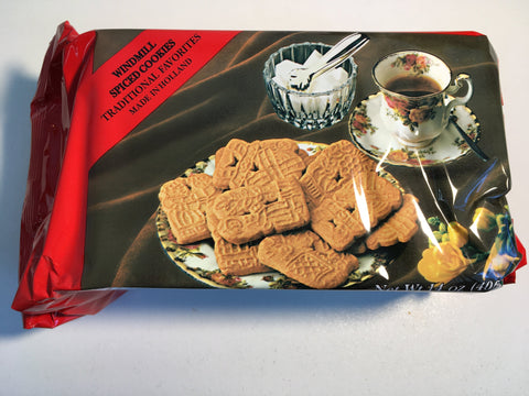 Dutch Windmill Spiced Biscuits - Speculaasje