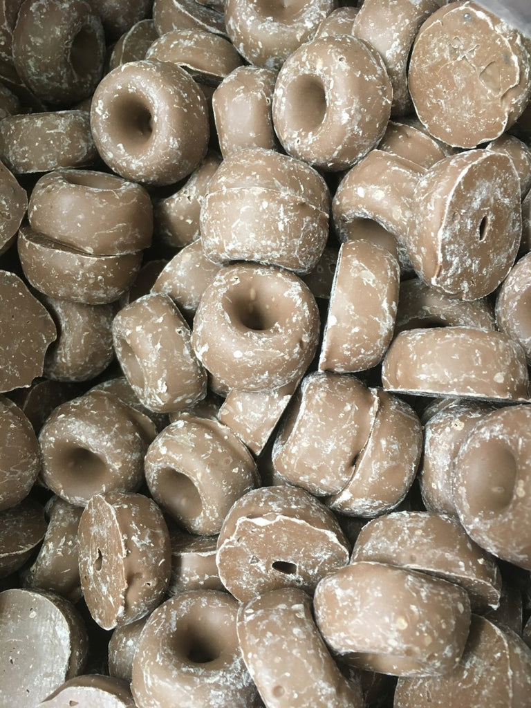 Chocolate (Milk) Coated Aniseed Rings - GLUTEN FREE