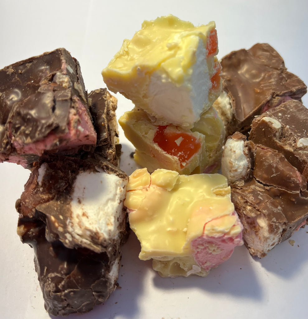 Rocky Road - Milk, Dark and White Chocolate