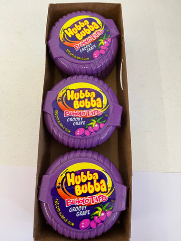 Hubba Bubba Groovy Grape Bubble Gum Tape