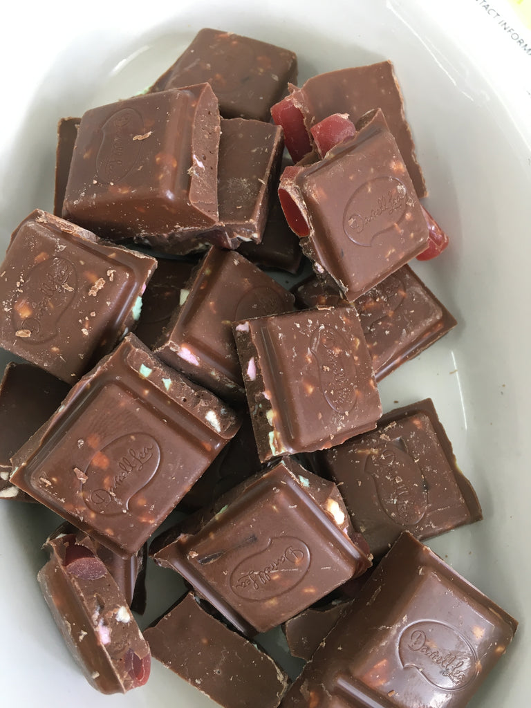Fruit Tingles & Raspberry Jellies in Milk Chocolate