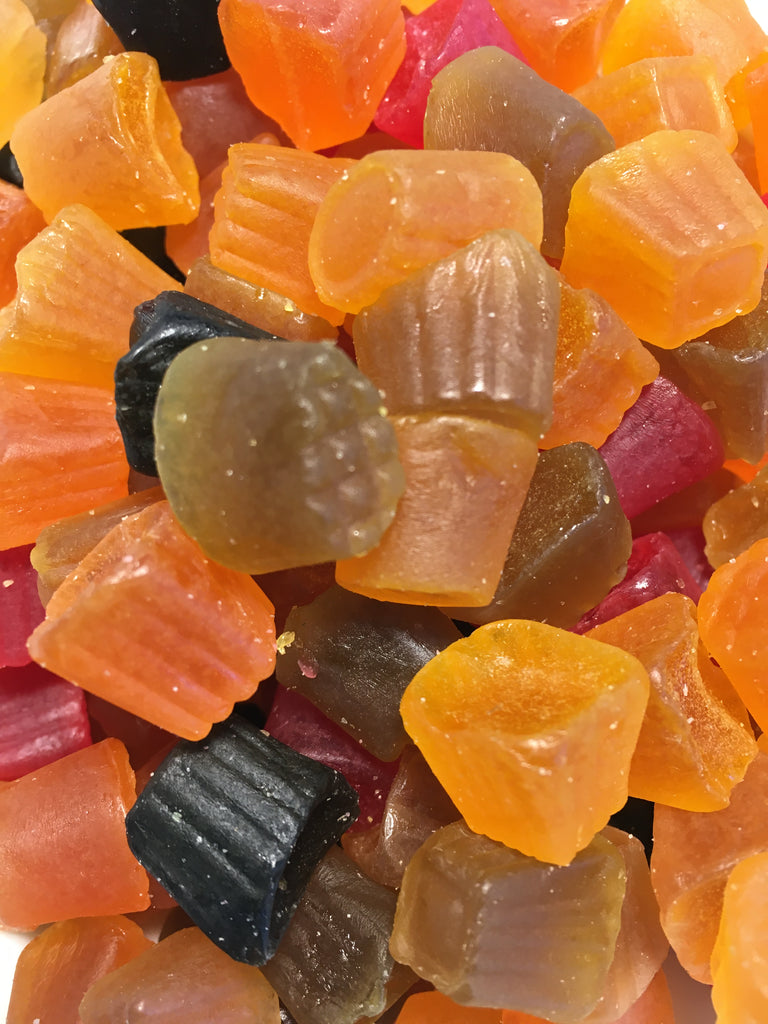 Lion Midget Gems - fruit and licorice