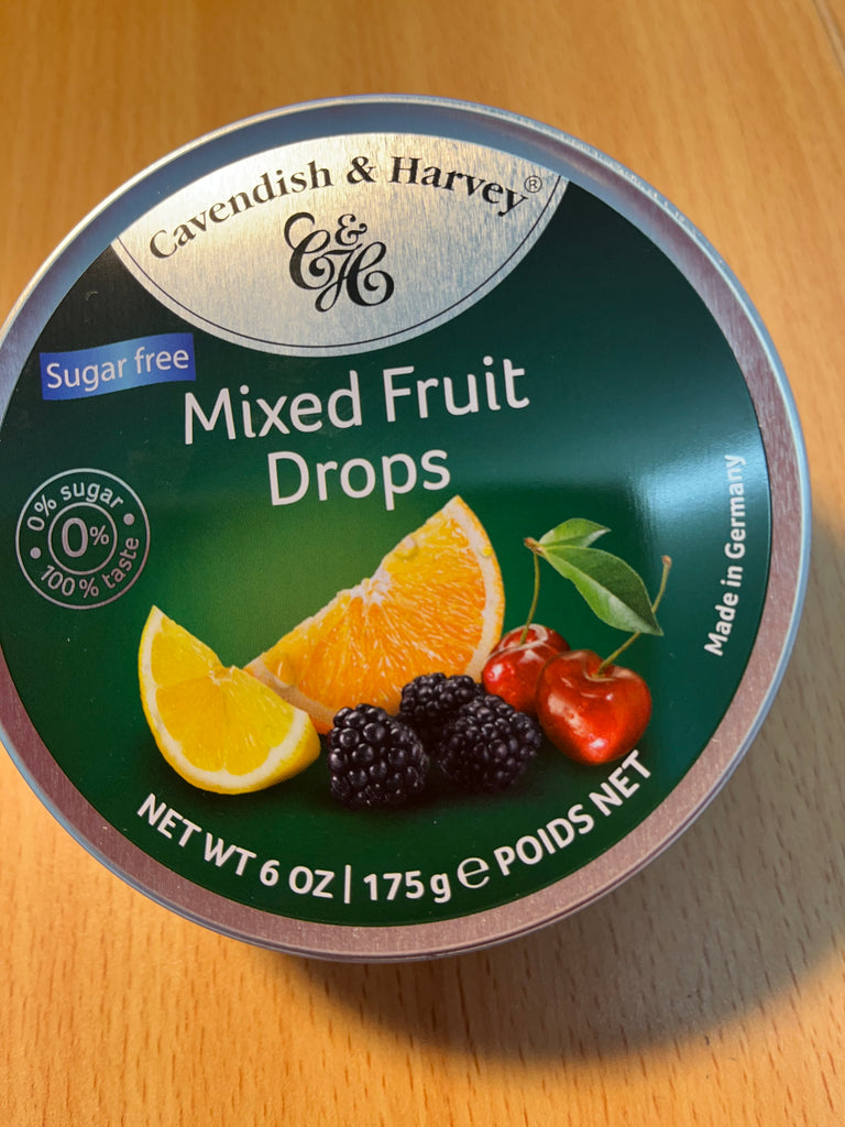 Cavendish and Harvey Mixed Fruit Drops - Sugar Free